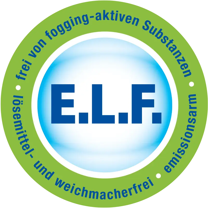 Frei von fogging-aktiven Substanzen
