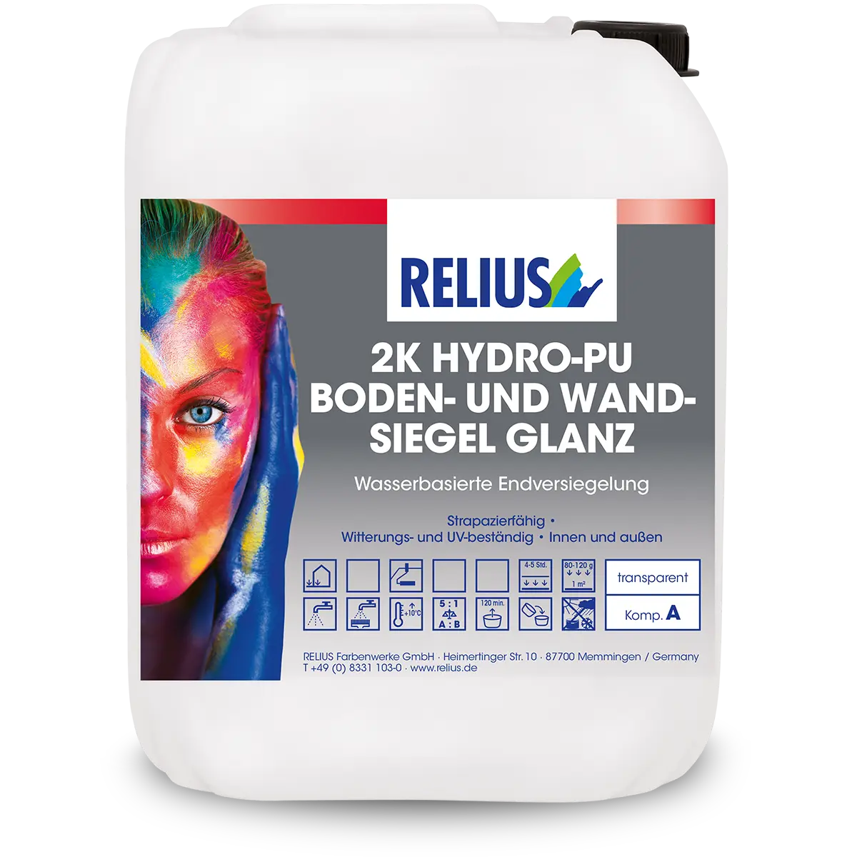 2K HYDRO-PU BODEN- UND WANDSIEGEL GLANZ