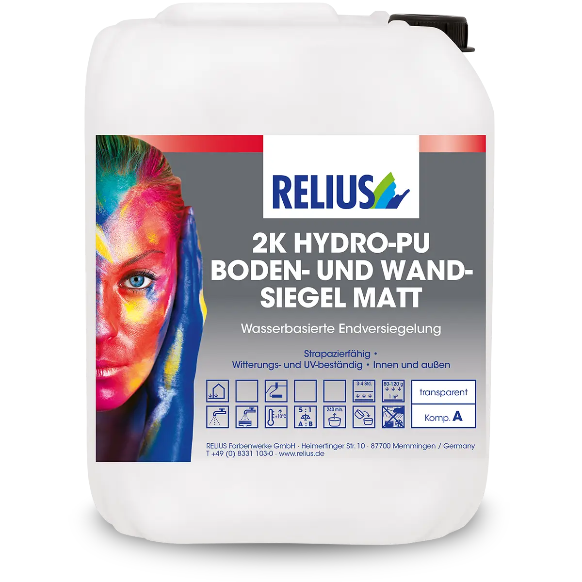 2K HYDRO-PU BODEN- UND WANDSIEGEL MATT