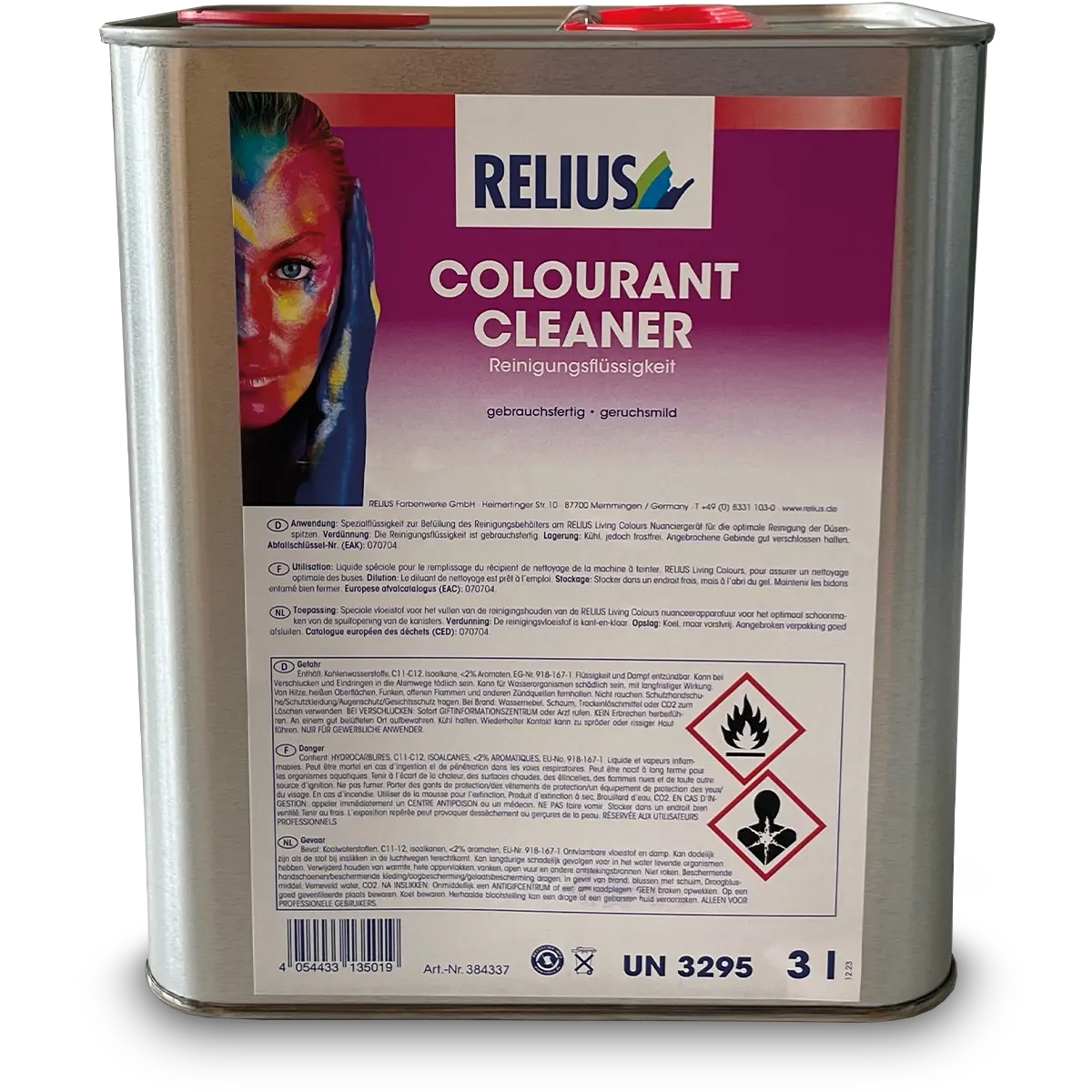 COLOURANT CLEANER