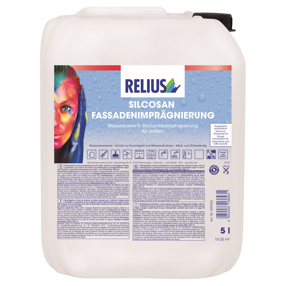 SILCOSAN FASSADENIMPRÄGNIERUNG