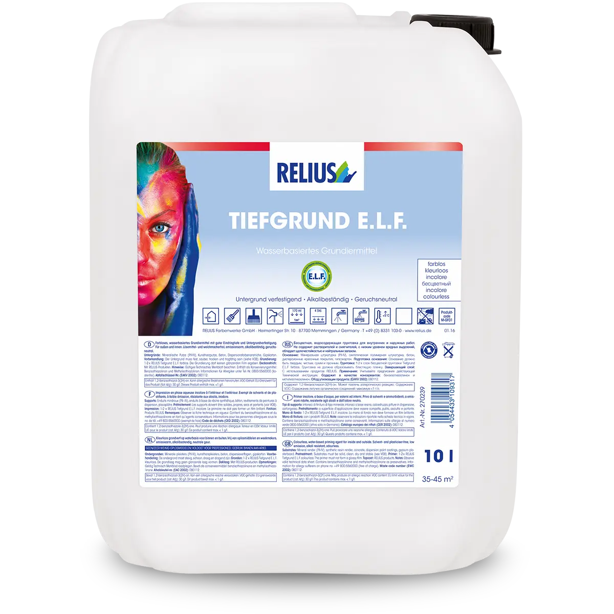 TIEFGRUND E.L.F. FARBLOS